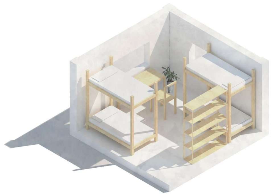 3D sketch of one room