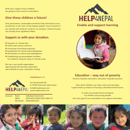 Help4Nepal Flyer